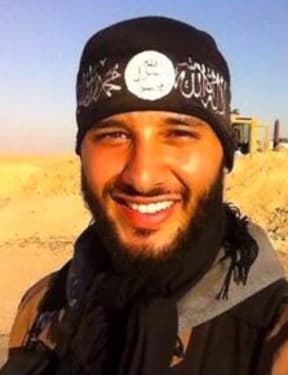 An image of Foued Mohamed-Aggad posted to his Facebook account. Investigators have identified him as the third bomber involved in the attacks at Paris's Bataclan music hall, officials say.