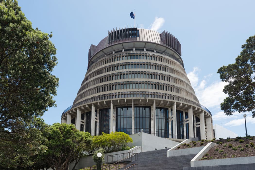 The Beehive, Wellington.