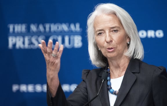 Christine Lagarde.