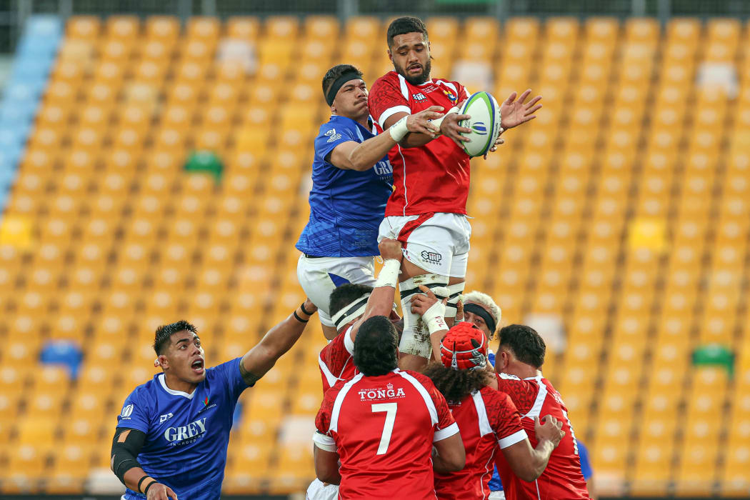 Locking depth is light in the Tongan squad.