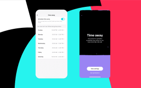 The new Time Away feature.