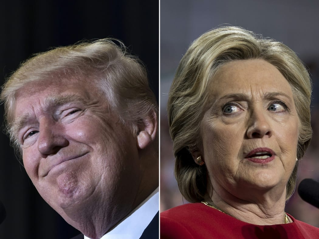 Donald Trump and Hillary Clinton