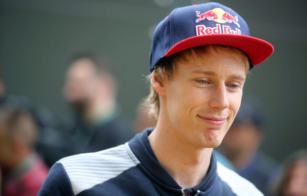 Toro Rosso driver Brendon Hartley.