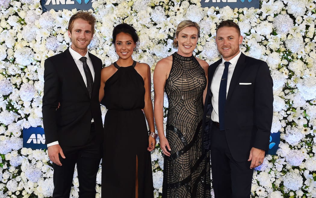 Kane Williamson, Brendon McCullum and partners.