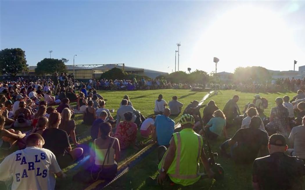 A community vigil is being held in Tauranga on Thursday evening to honour those missing and the lives lost following the landslide at Mount Maunganui.