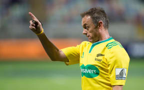 Chris Pollock in his refereeing days.