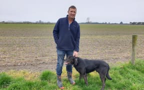 Farmer David Birkett.