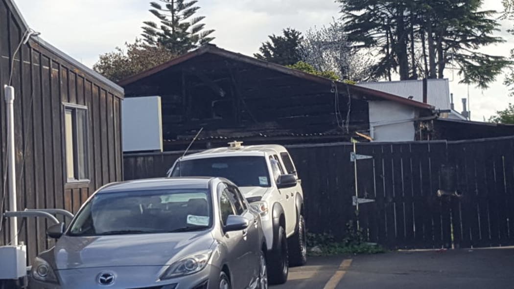 The building at the back of the former Storty Bar.