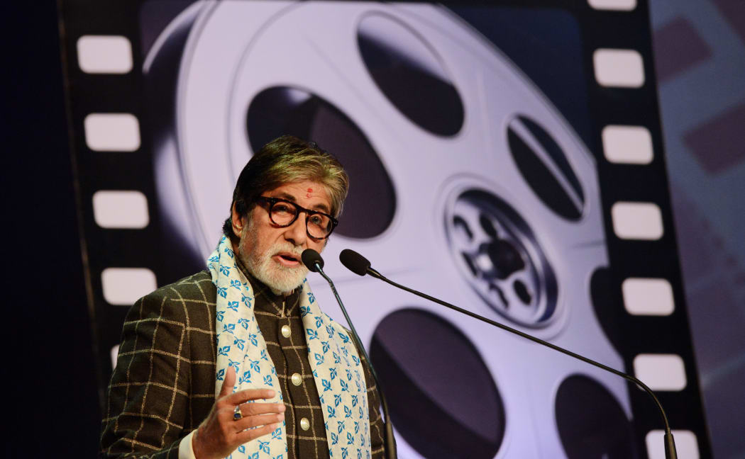 Bollywood actor Amitabh Bachchan t the Kolkata International Film Festival in Kolkata, November 2018. (File photo)