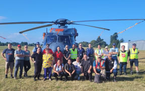 Medical and welfare teams were flown in to run clinics in isolated Hawke's Bay communities.