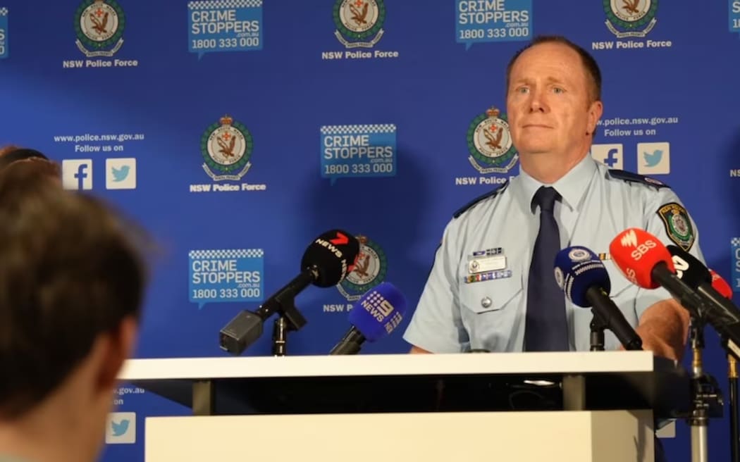 Assistant Commissioner Michael Fitzgerald of NSW police