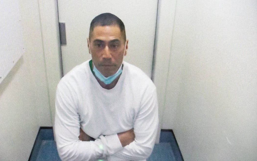 James Duff at his sentencing in the Rotorua District Court in 2022.