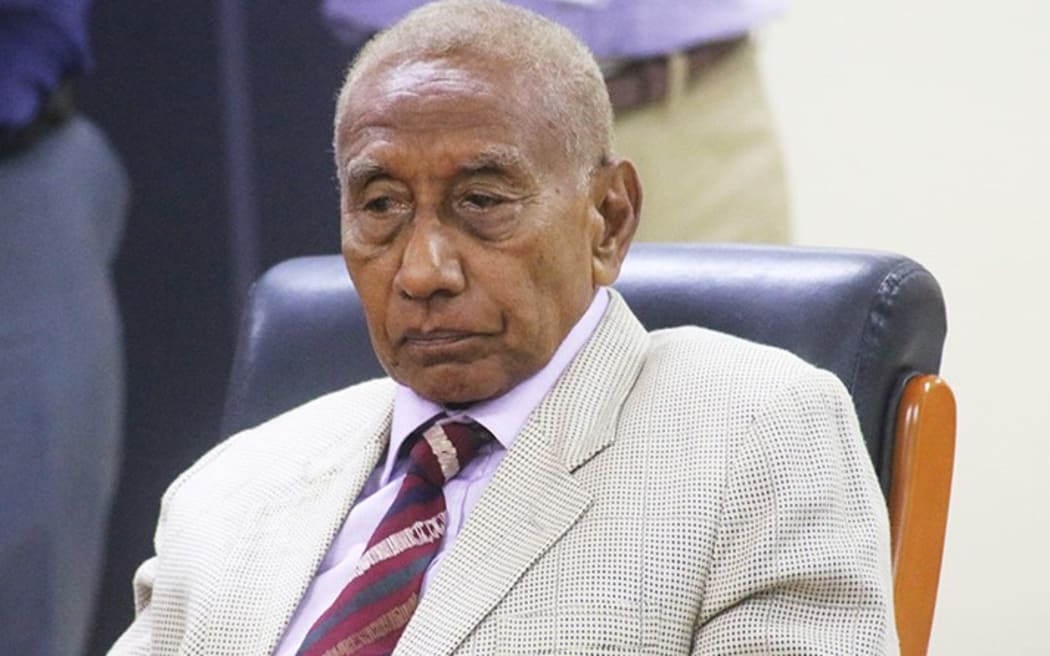 Governor of PNG's New Ireland Sir Julius Chan