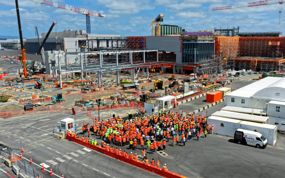 A sneak peek behind the scenes at Auckland's domestic terminal redevelopment.
