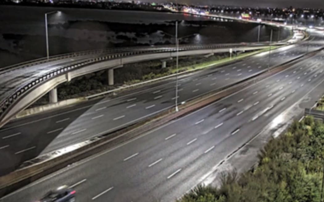 Police are looking to speak to the driver and passengers of this small silver hatchback seen driving through SH16, heading north, in the early hours of 24 September, 2023.