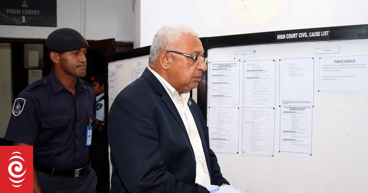 Las visitas familiares ofrecerán un «rayo de esperanza» para Bainimarama y Qiliho condenados en prisión