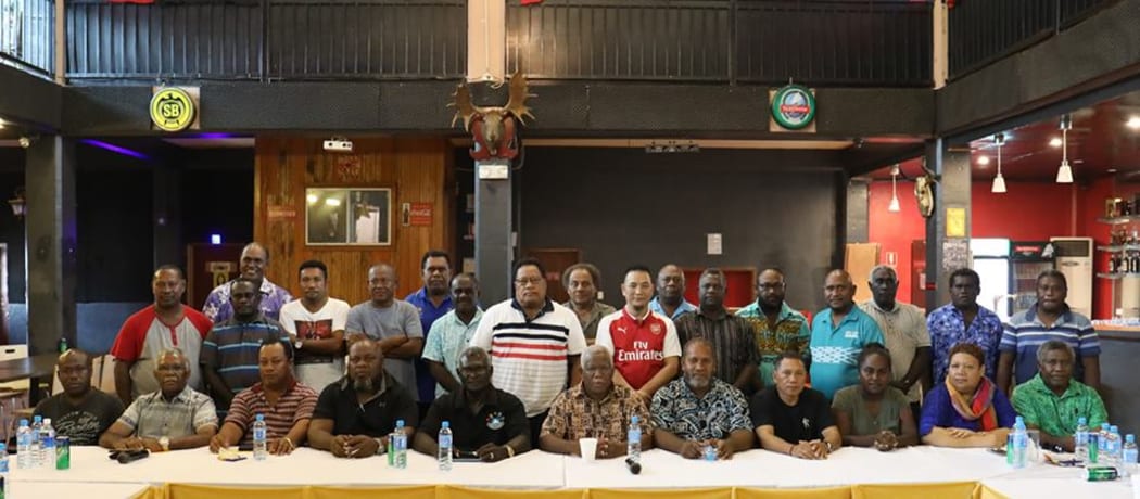 The Solomons Democratic Coalition for Advancement one of two coalitions vying to form the new government in Solomon Islands.