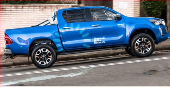 The RNN livery - as on a news vehicle - could be seen around the country if the founders get the investors and staff they're seeking.
