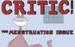 The controversial cover of student magazine Critic.