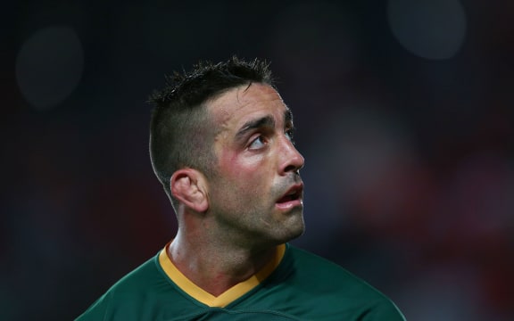 Australian league player Paul Vaughan.