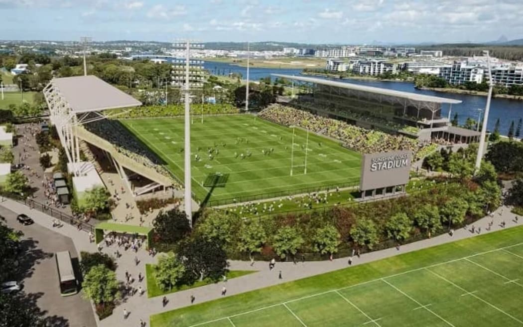 The Sunshine Coast stadium will be upgraded for the 2032 Olympic and Paralympic Games.