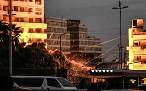 A fireball rises from the site of an Israeli airstrike that targeted a building in Beirut’s Bashoura neighbourhood early on March 18, 2026. Lebanon was drawn into the Middle East war on March 2 when Iran-backed militant group Hezbollah launched rockets towards Israel in response to US-Israeli strikes that killed Iranian supreme leader Ayatollah Ali Khamenei.