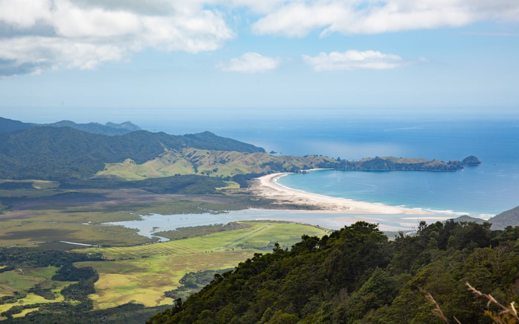 Great Barrier Island eastern coastline