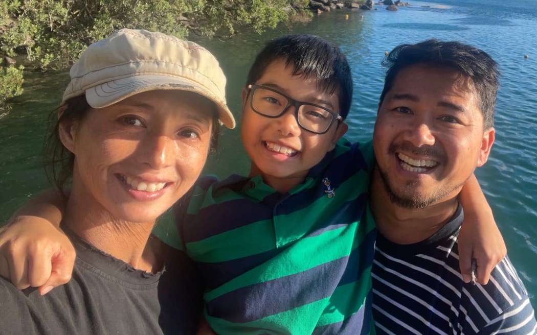 Koreen Liew-Young and her family