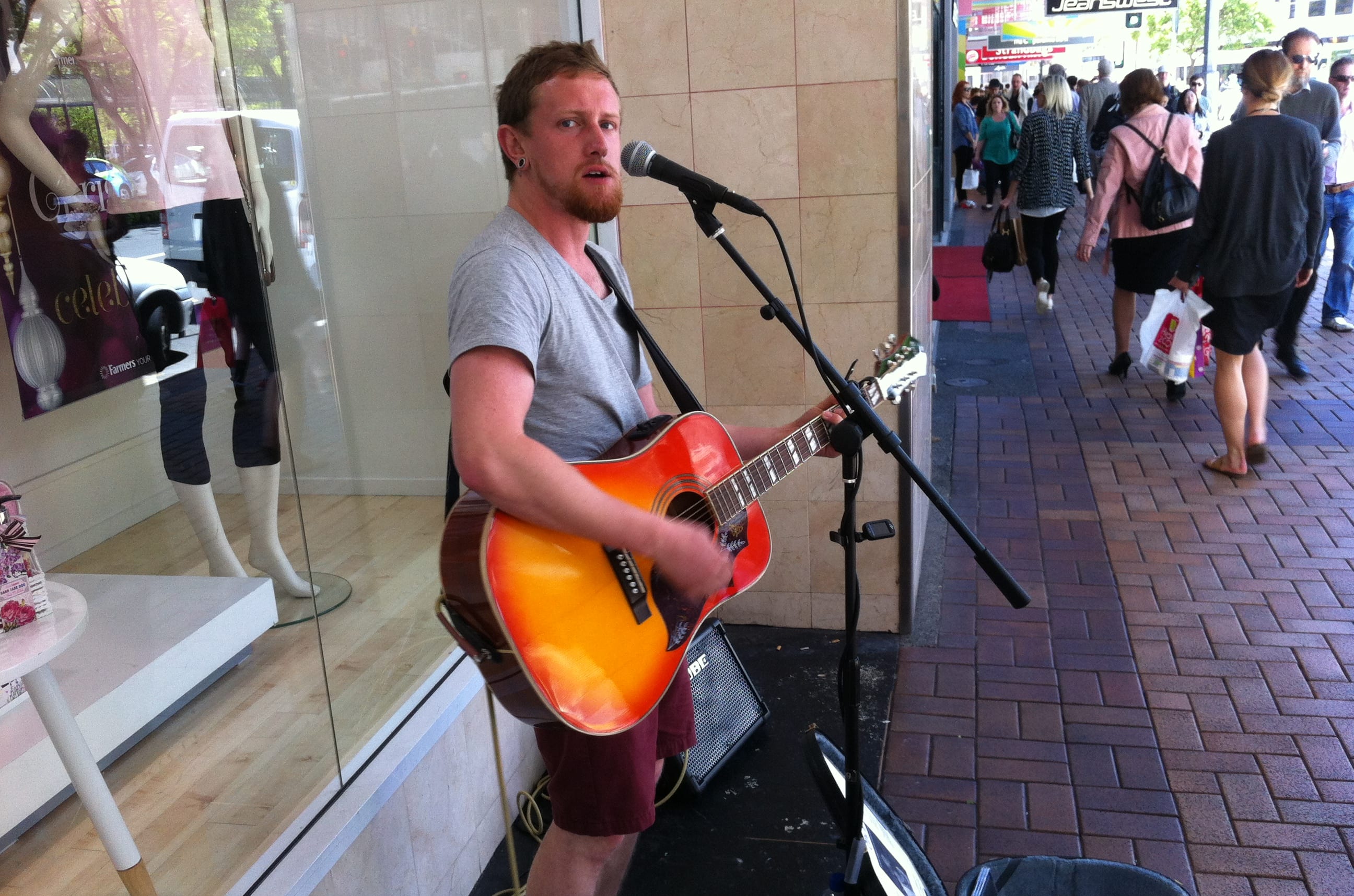Busker Lewis Carroll