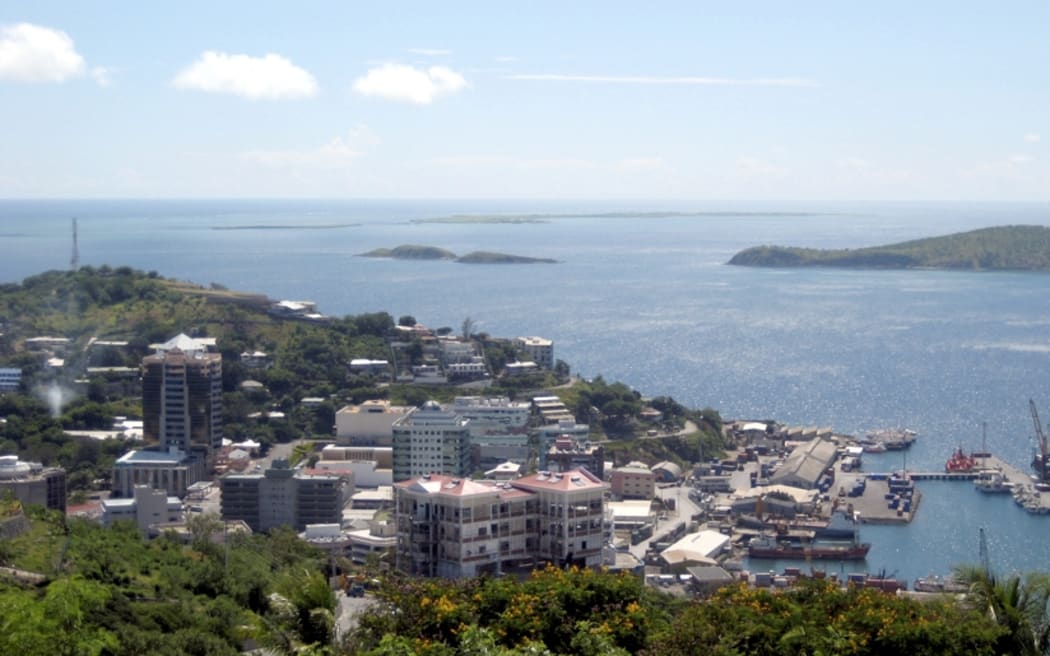 Port Moresby, the capital of Papua New Guinea.