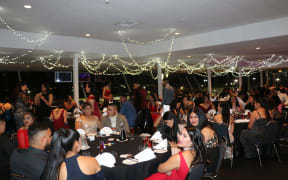 The theme was 'a night out with the stars'  at James Cook High School's ball.