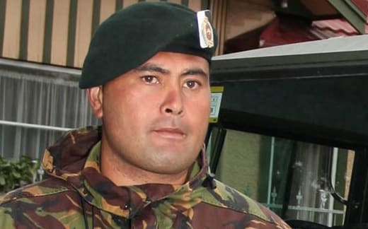 Detained New Zealander Ko Haapu.