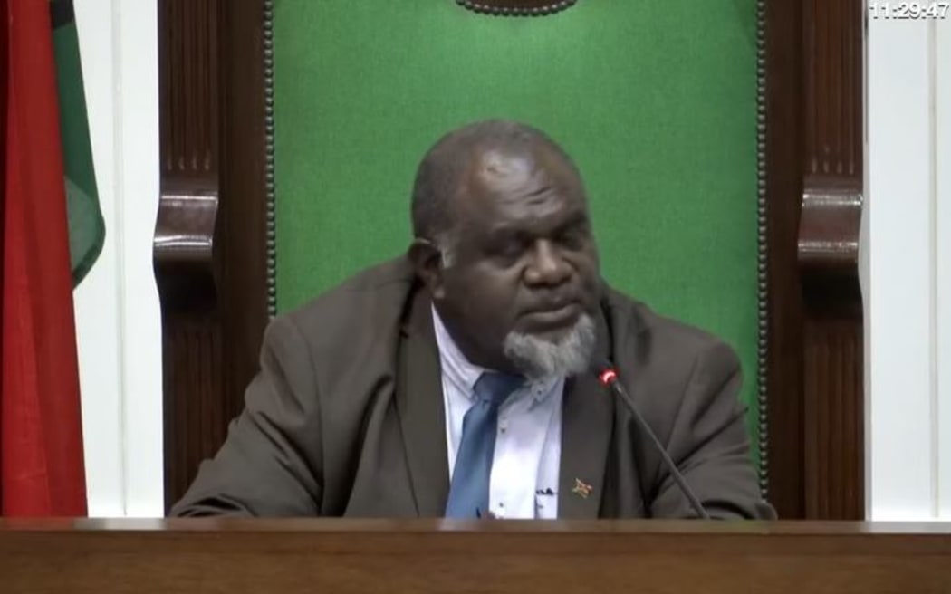 Stephen Felix, Vanuatu's new Speaker, was elected unopposed. 11 February 2025