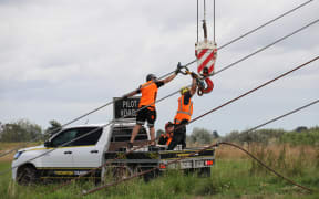 Work to remove the cables finished on Thursday.