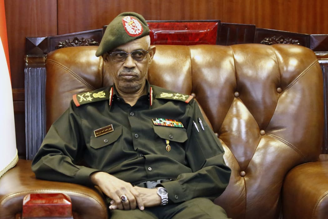 Mr Ibn Auf quit a day after becoming military council chief.