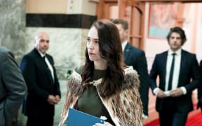 Prime Minister Jacinda Ardern attends the State Opening of Parliament.