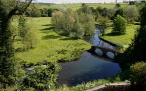 Countryside at Haddon Hall, Derbyshire
