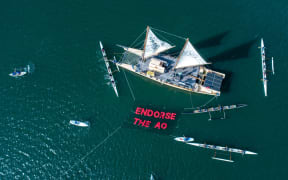 Suva flotilla in support of Vanuatu