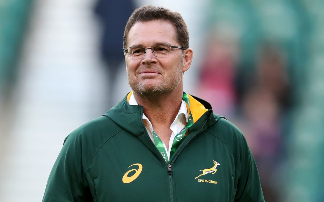 Springboks coach Rassie Erasmus.