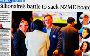 The Weekend Herald reports the power play prompted by a billionaire investor.