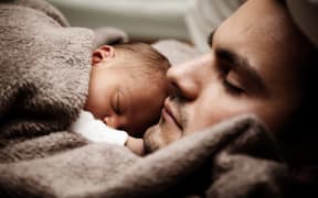 dad and baby