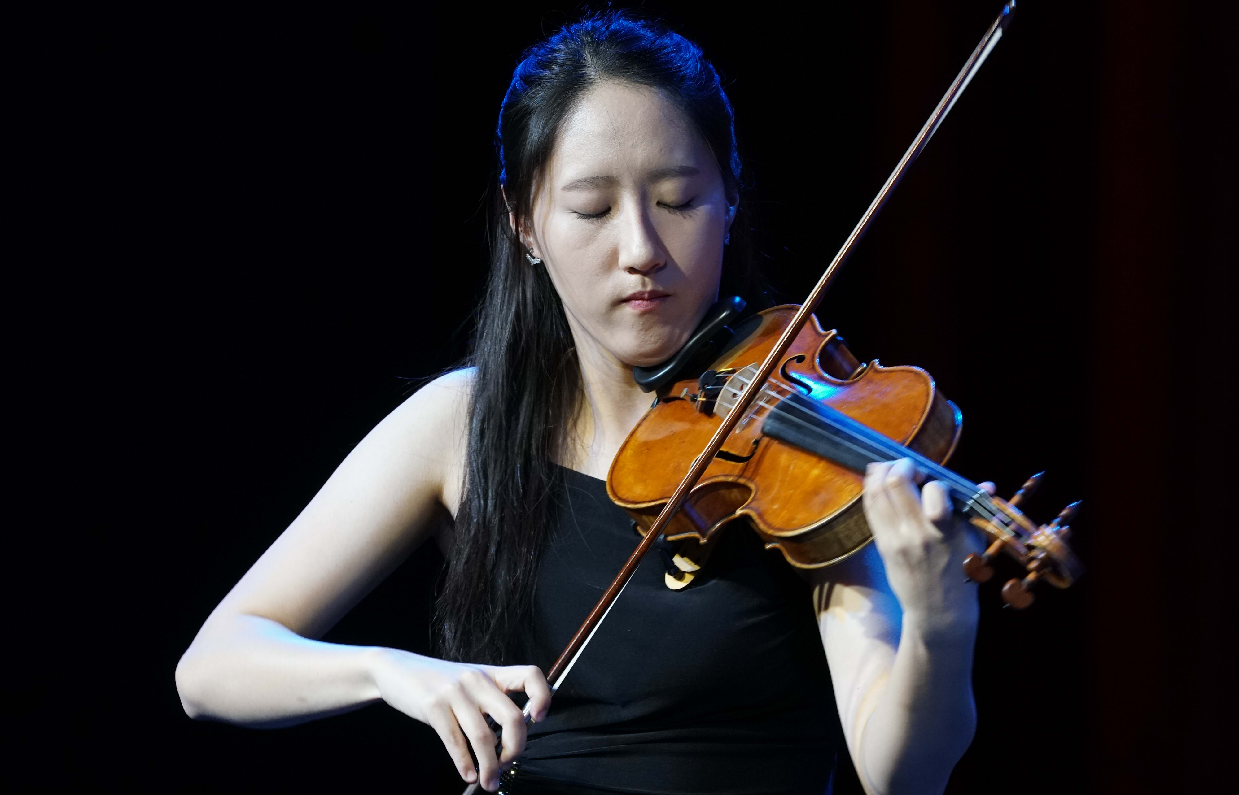 Violinist Christine Lee at the Wakatipu Music Festival