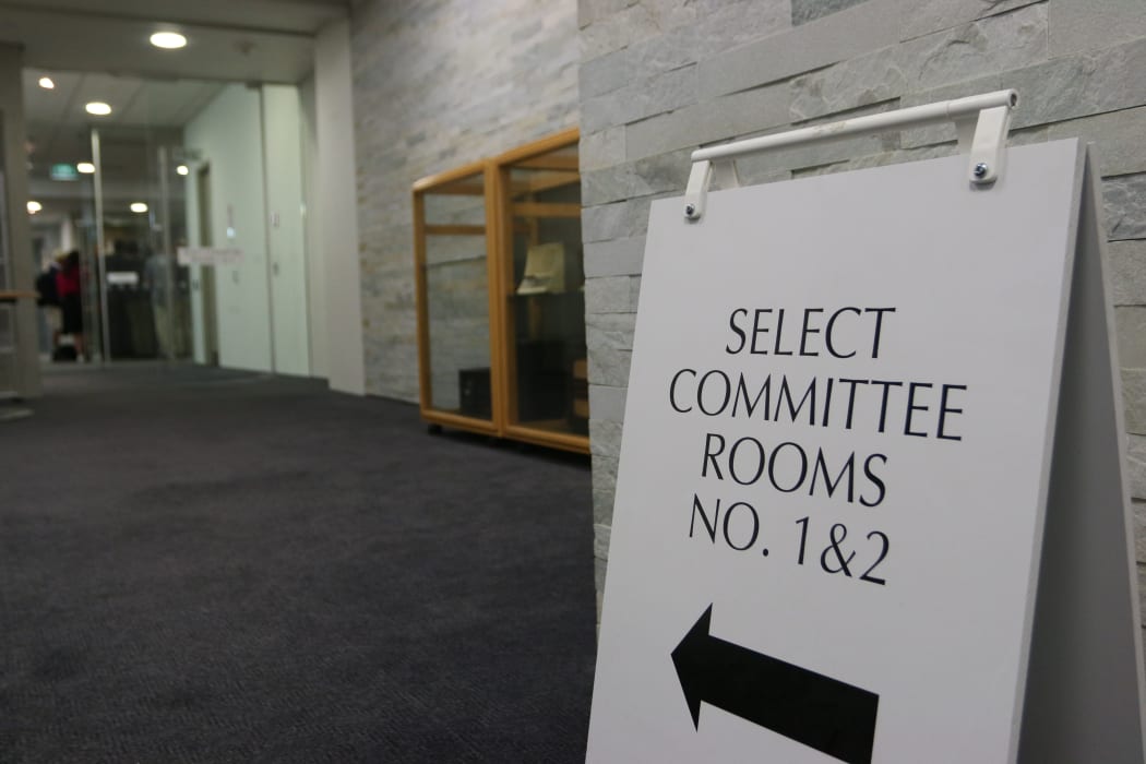 Select Committee rooms at Bowen House in Wellington.