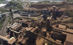 A nickel mine run by the Compania Guatemalteca de Niquel -a subsidiary of Swiss Solway Investment Group in El Estor in Guatemala, October 25, 2021.