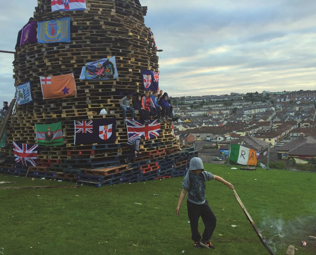 Still from Sinead O'Shea's documentary A Mother Brings Her Son to be Shot.