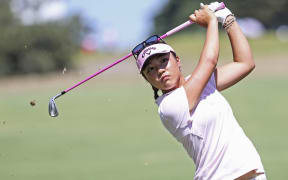Lydia Ko at the Australian Golf Open.