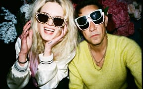 Alison Mosshart and Jamie Hince of The Kills