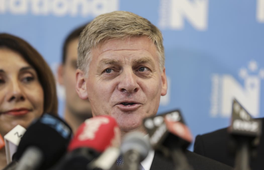 Bill English steps down as National Party leader.
