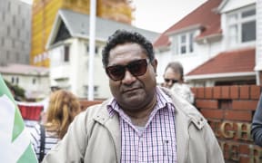 Sai Lea Lea, spokesperson for the Wellington branch of Fiji Democracy and Freedom Movement