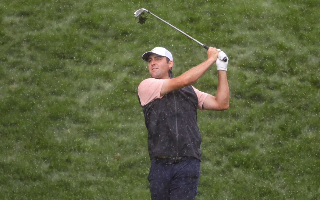 Golfer Scottie Scheffler of the United States.